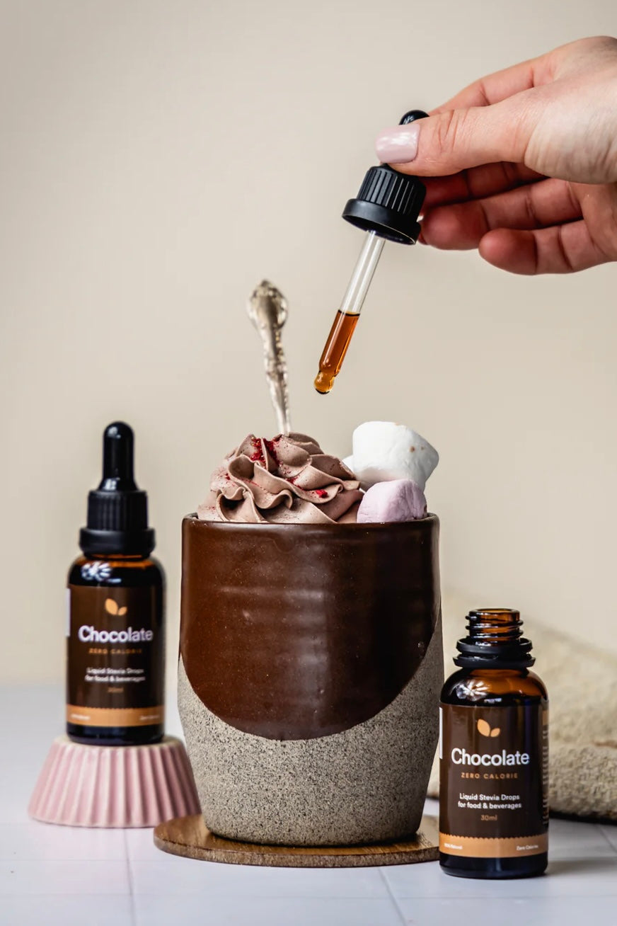 Chocolate Liquid Stevia Drops - Sweetnz
