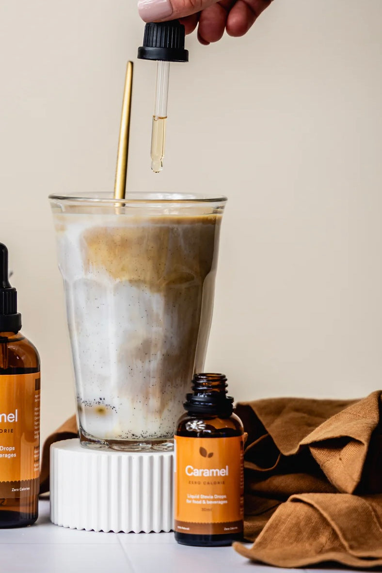 Caramel Liquid Stevia Drops - Sweetnz