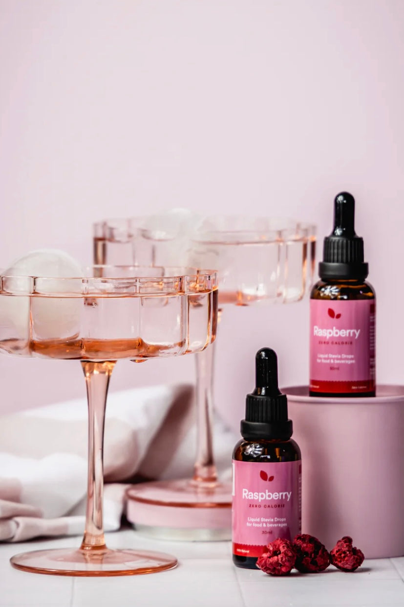 Raspberry Liquid Stevia Drops - Sweetnz