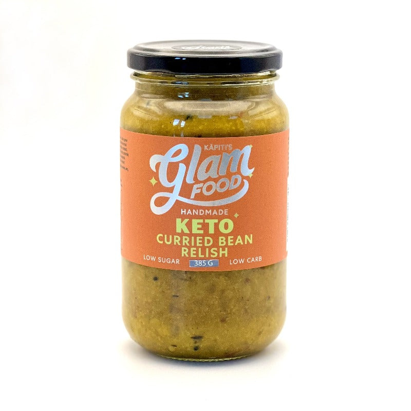 Curried Bean Relish - lge - Glam Jams Kapiti  