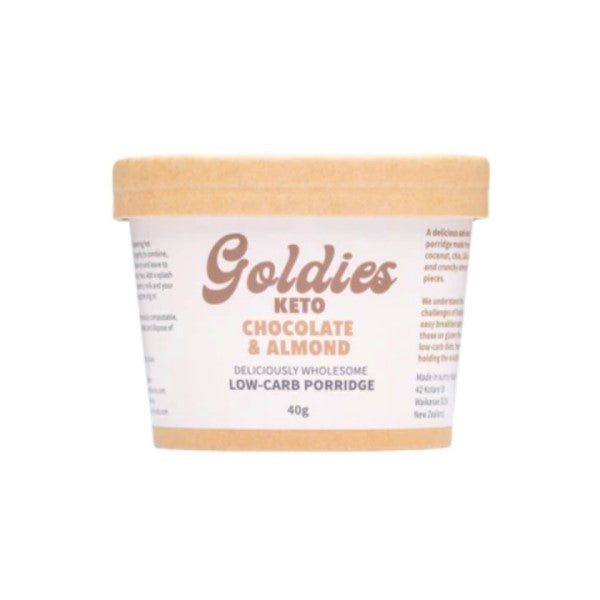 goldies pot - choc almond - glam food kapiti