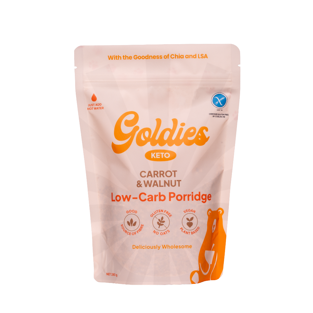 Carrot Pouch Front - goldies - glam food store