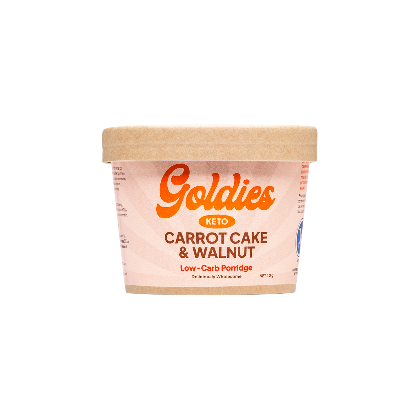 Goldies Keto Porridge Pots - Mixed 6