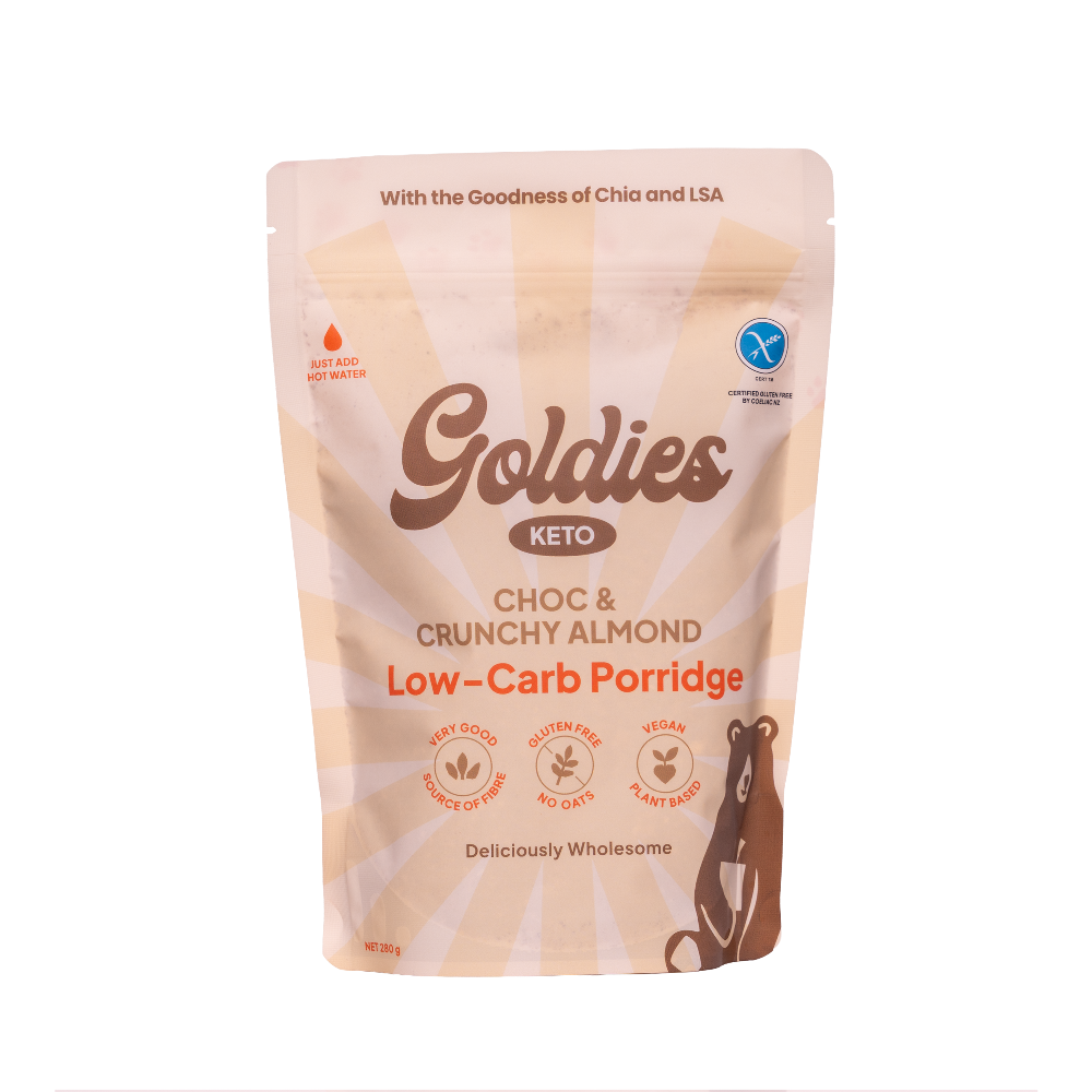 Choc Pouch Front - goldies - glam food store 