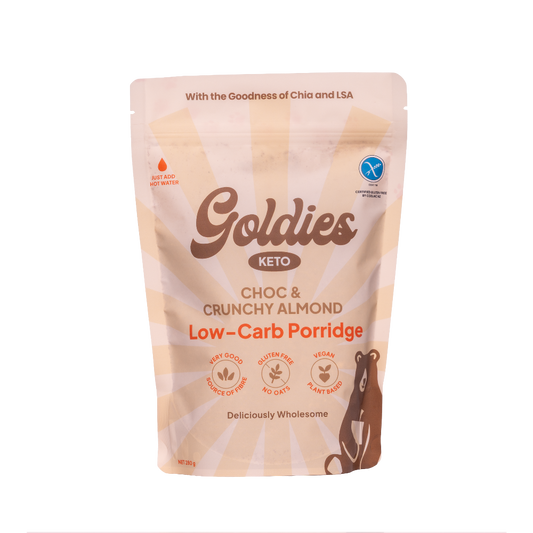 Choc Pouch Front - goldies - glam food store 