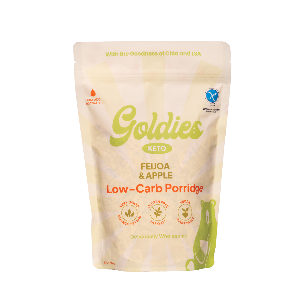 Feijoa Pouch Front - goldies - glam food store 