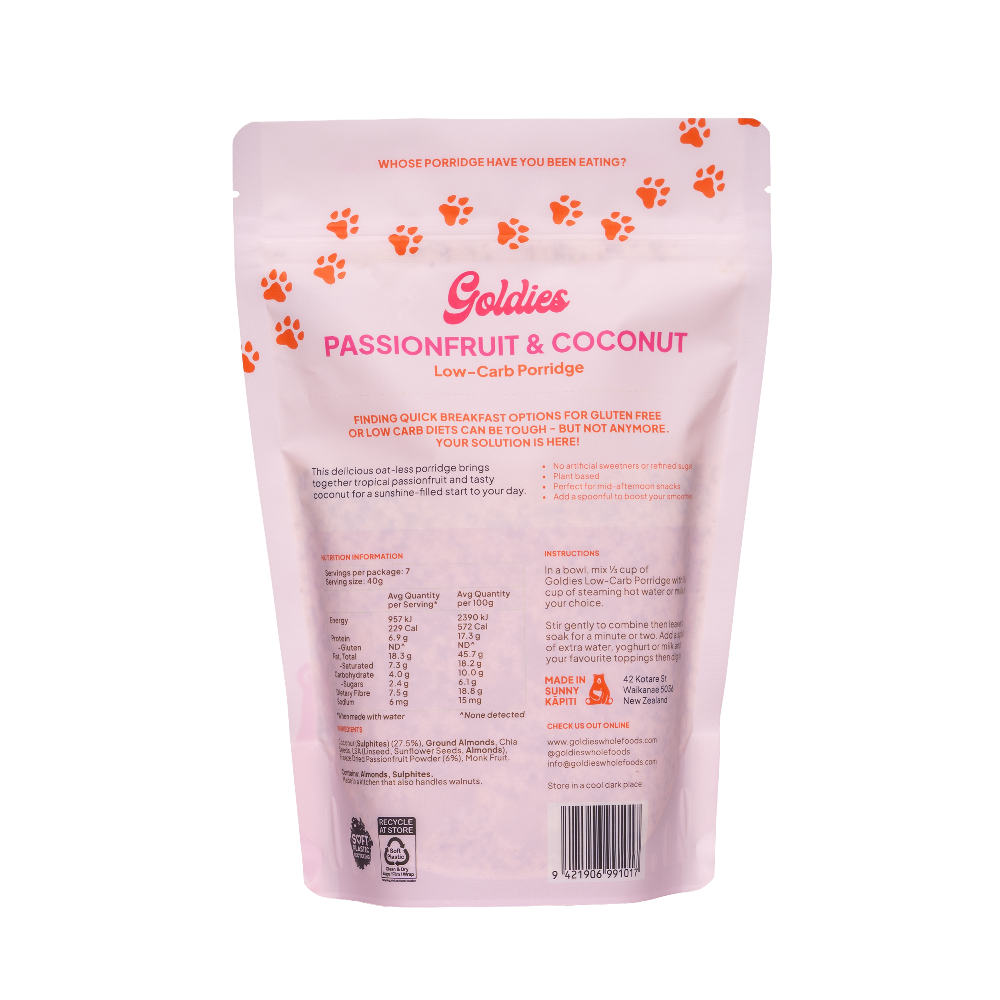 Passionfruit Pouch Back - goldies - glam food store