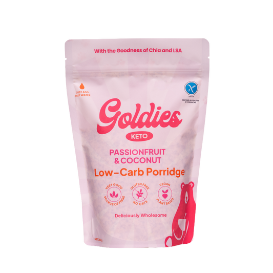 Passionfruit Pouch Front - goldies - glam food store