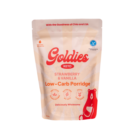Strawb Pouch Front - goldies - glam food store