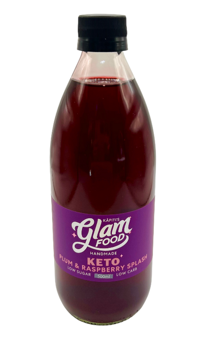 Plum Raspberry Splash 500ml - Glam Food Kapiti