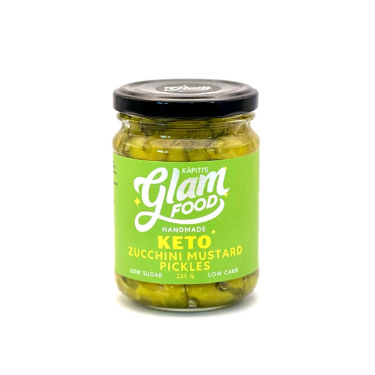 Zucchini Mustard Pickle - Regular - Glam Food Kapiti    